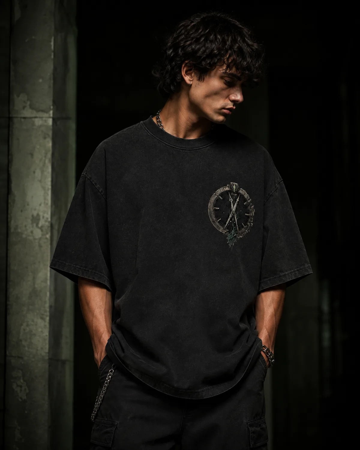 Doomsday Oversized T-Shirt — front view