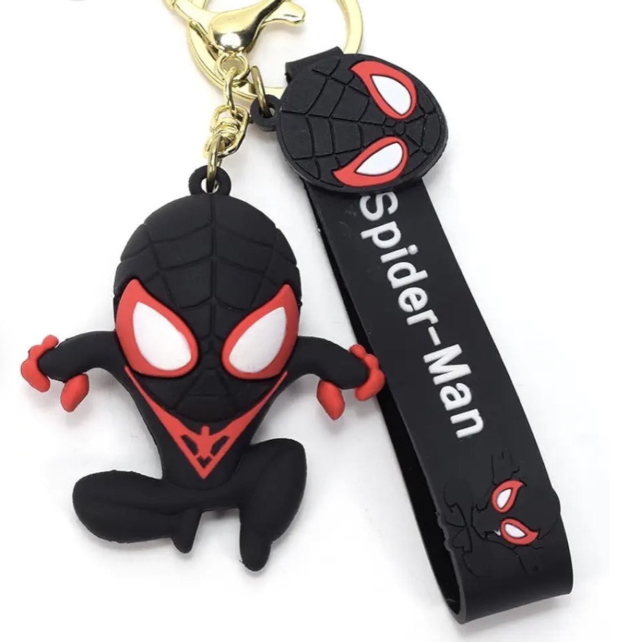 Miles Morales Rubber Keychain — view 1 view
