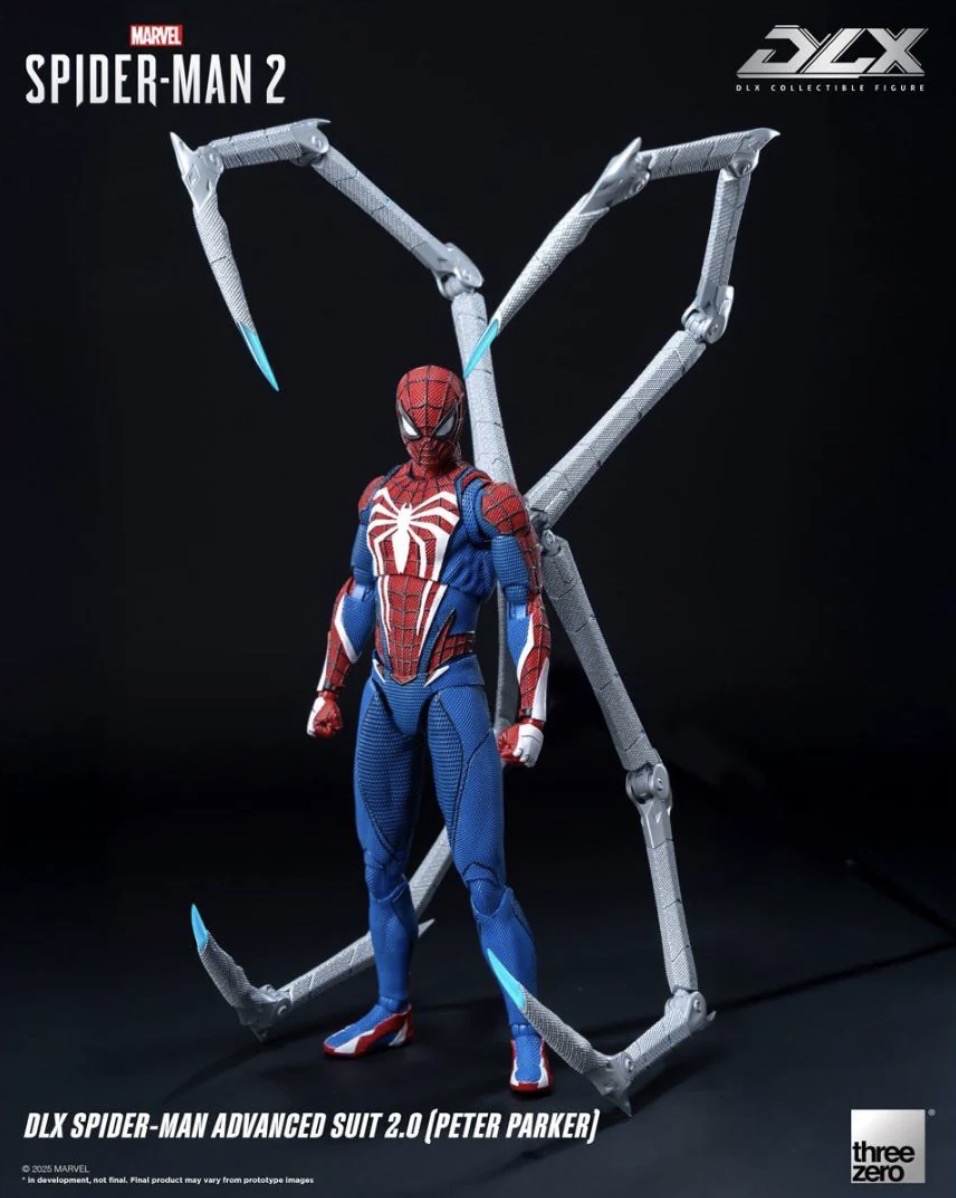 Threezero DLX Spider-Man Advanced Suit 2.0 (Peter Parker)