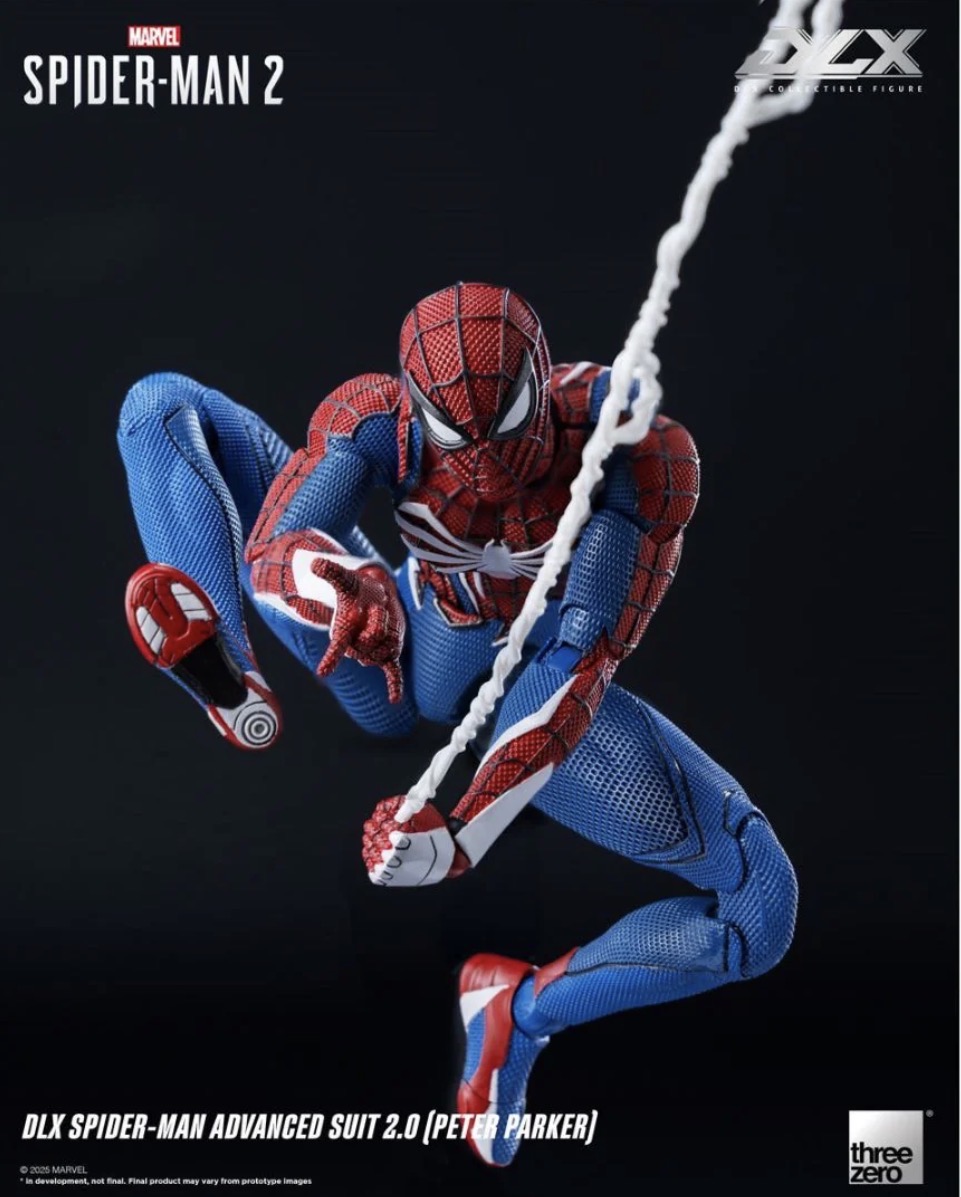 Threezero DLX Spider-Man Advanced Suit 2.0 (Peter Parker) — view 2 view