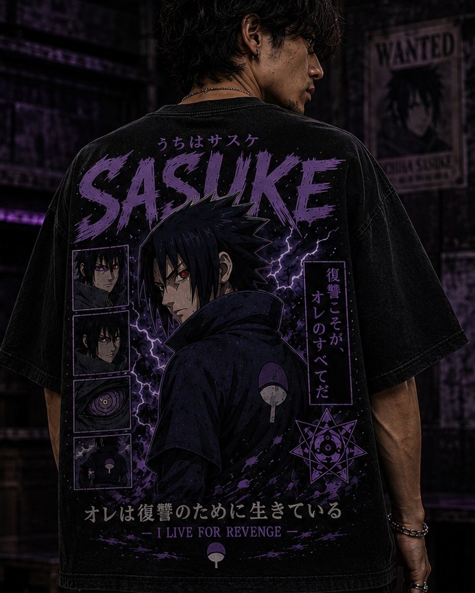 Naruto preview — Sasuke Uchiha — Back